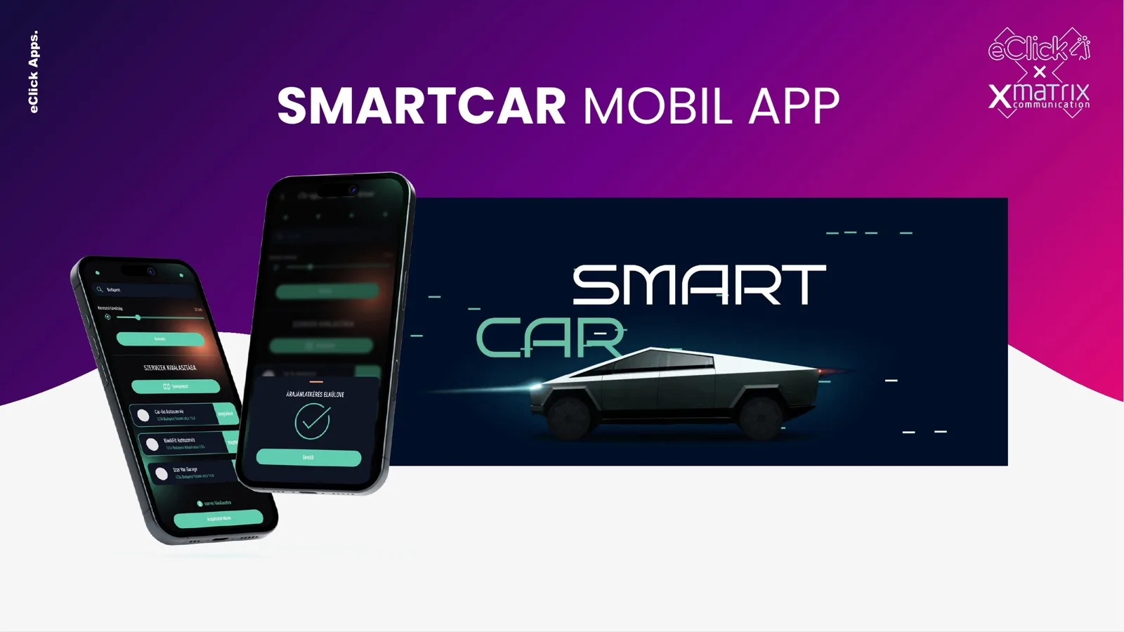 eClick × xMatrix mobil app referencia