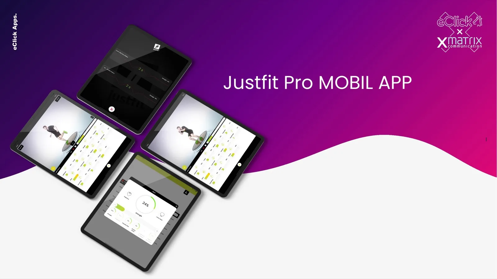 eClick × xMatrix mobil app referencia
