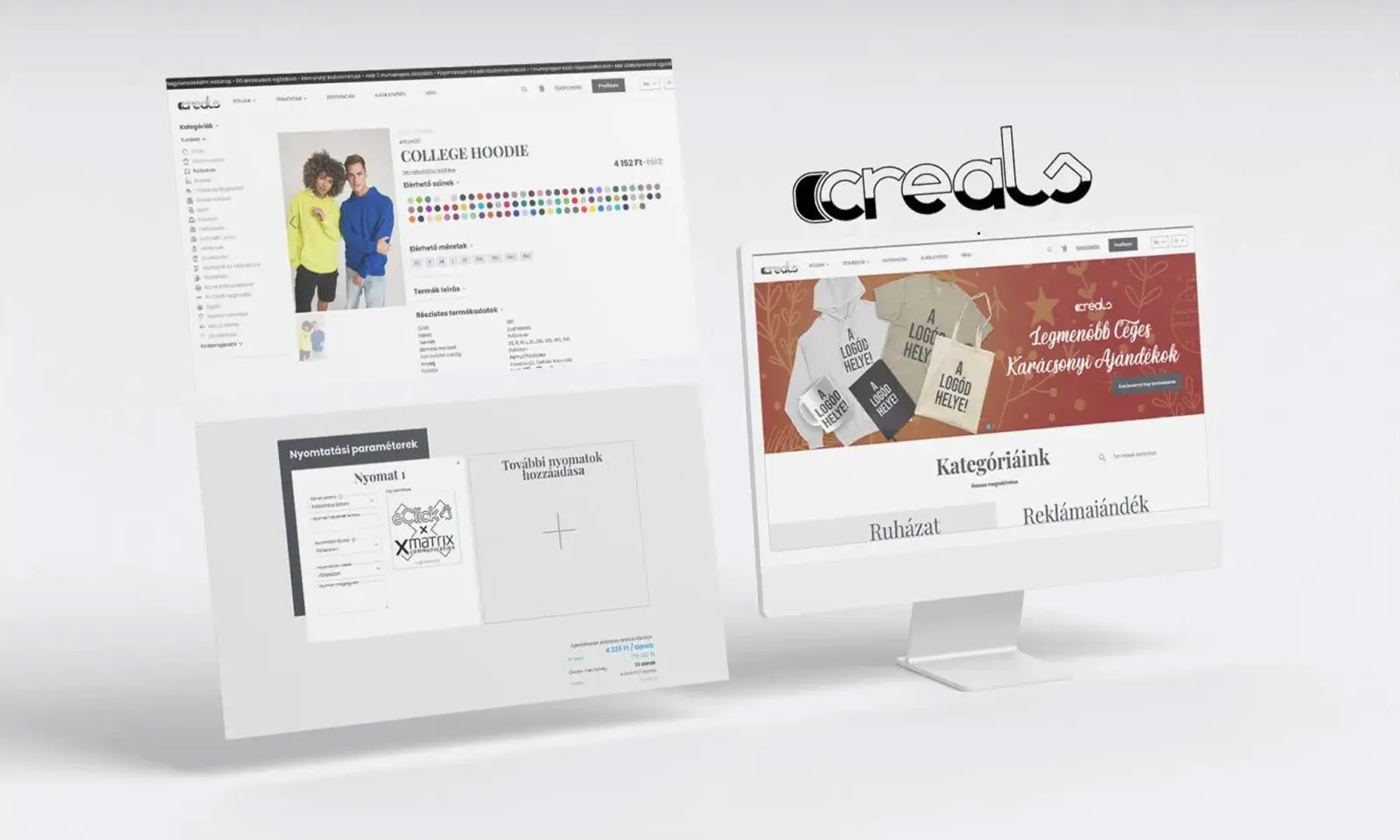 Creals B2B webshop