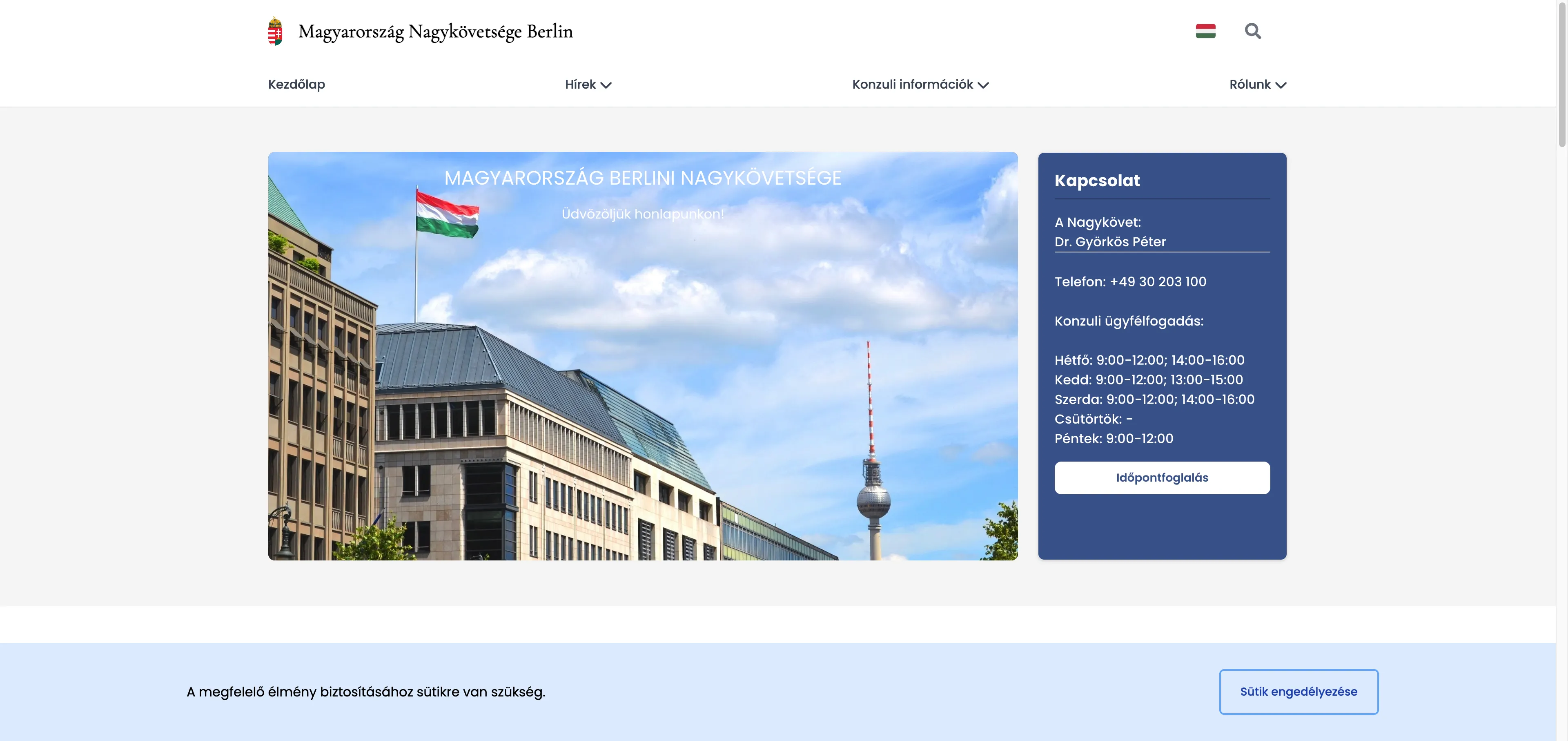 Magyarország Nagykövetsége Berlin
