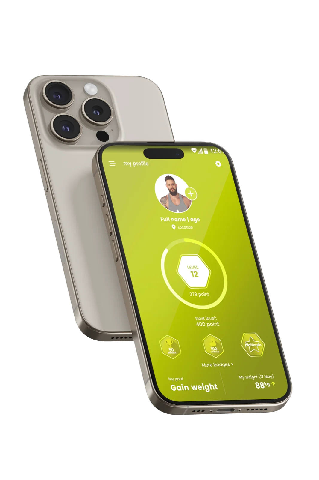 JustFitMe mobilapp
