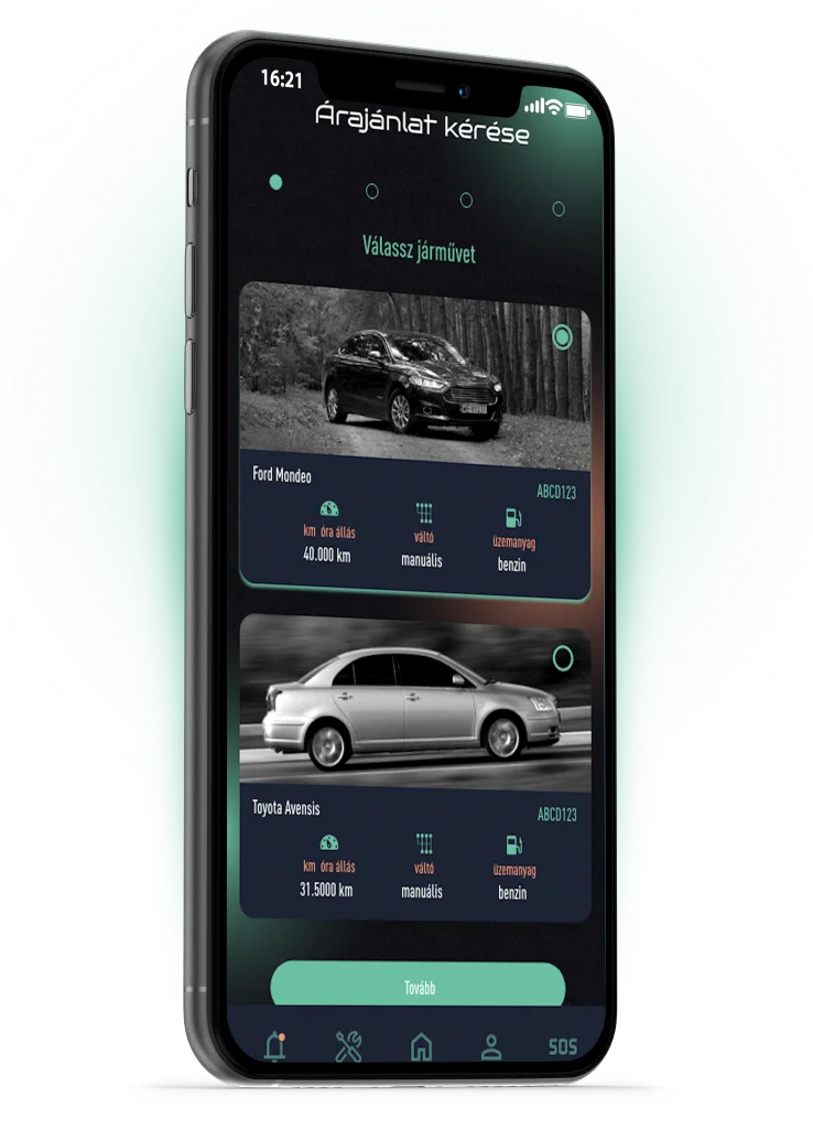 SmartCar mobilapp