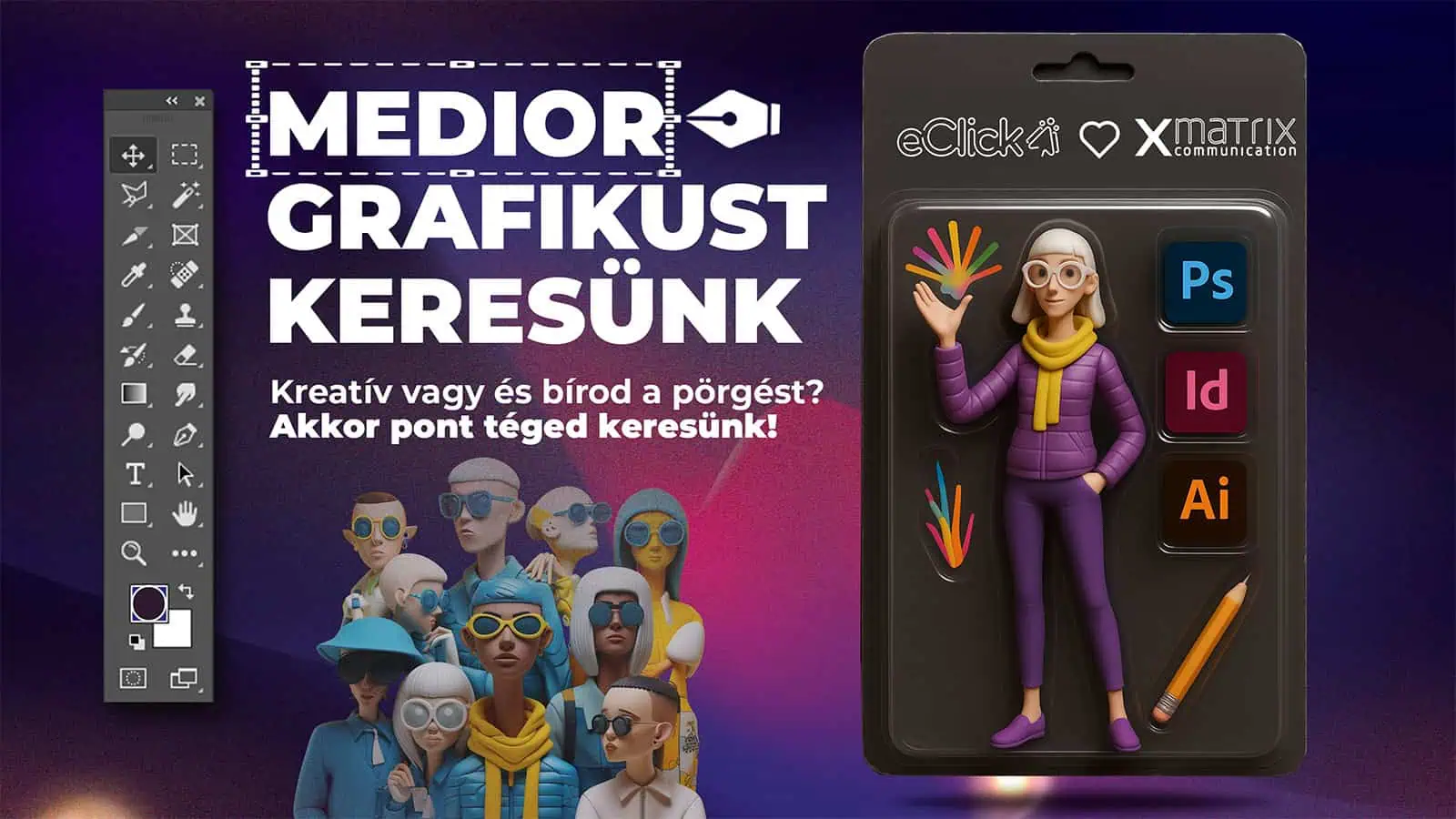 Medior grafikus állás 2025