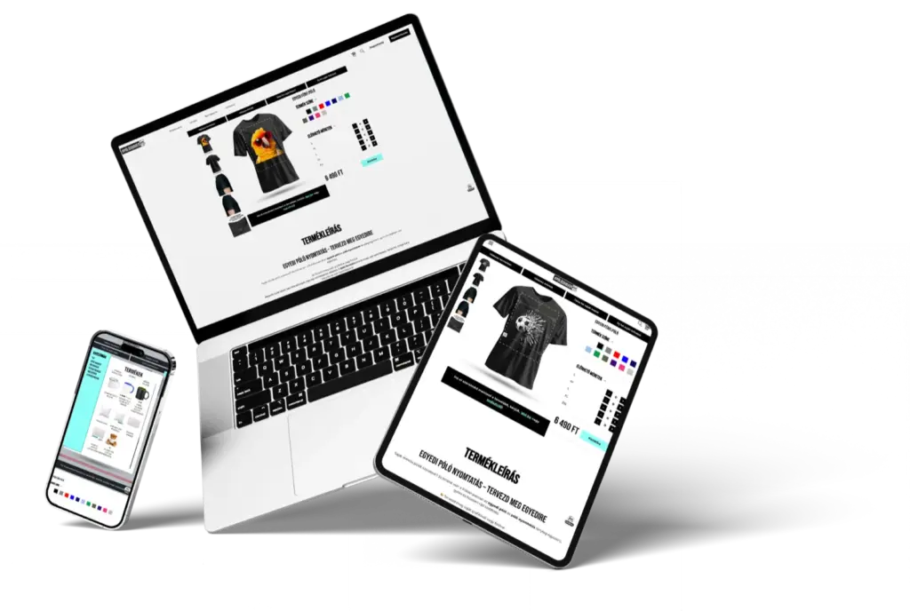 Creals Pólótervező · eClick webshop referencia (3)  eClick Apps