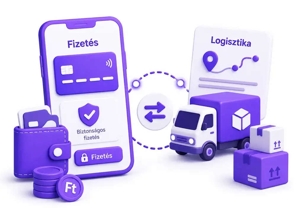 Webshop fizetési megoldások és logisztika integráció — eClick
