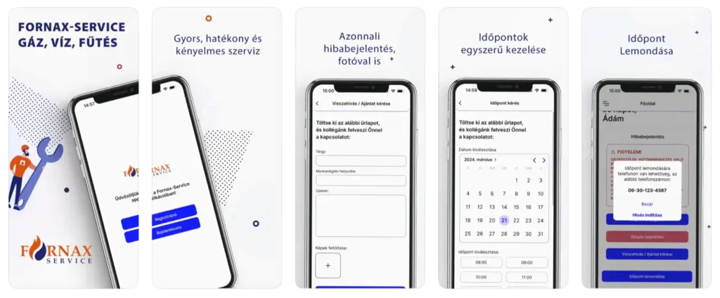 FORNAX service · eClick mobil app referencia (1)  eClick Apps