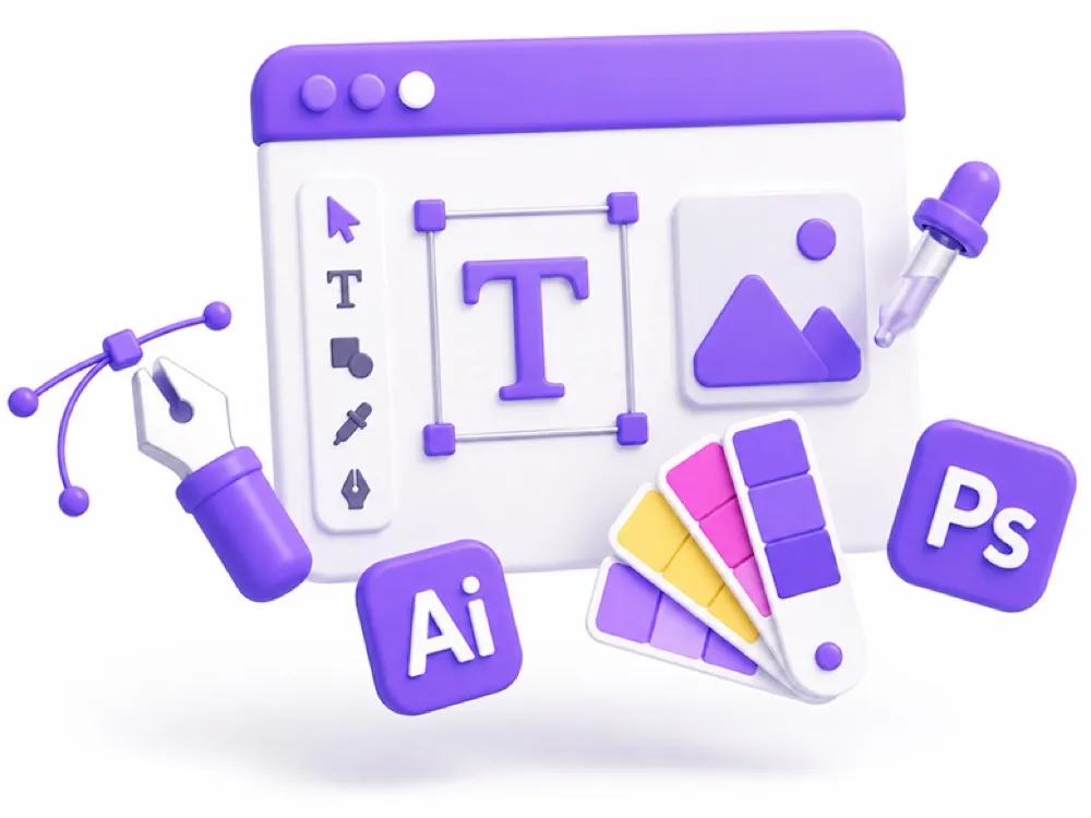 Grafikai tervezés — logó, arculat, marketing anyagok — eClick