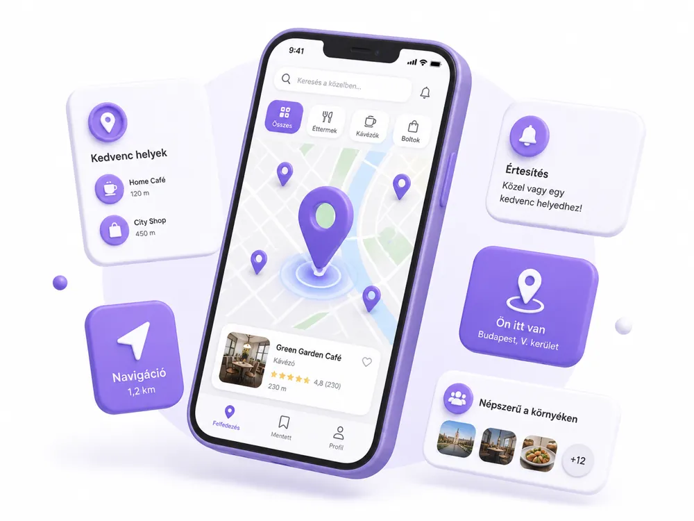 Helyszín alapú mobil applikáció — geofencing és proximity marketing — eClick  eClick Apps