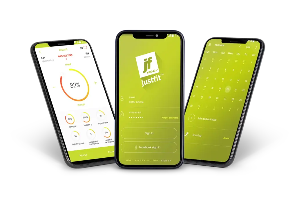 JustfitMe · eClick mobil app referencia (1)  eClick Apps