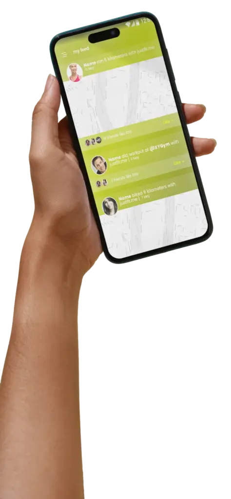 JustfitMe · eClick mobil app referencia (3)  eClick Apps