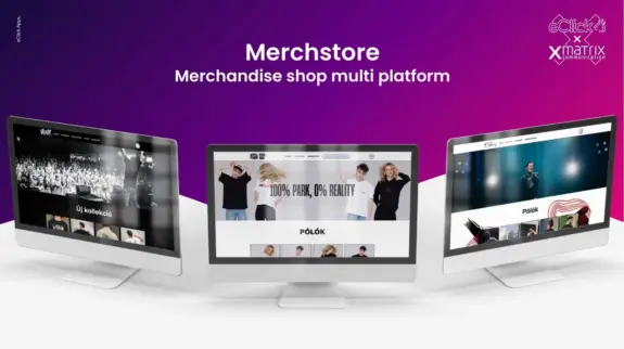 Merchstore — Multi-platform merch shop zenészeknek