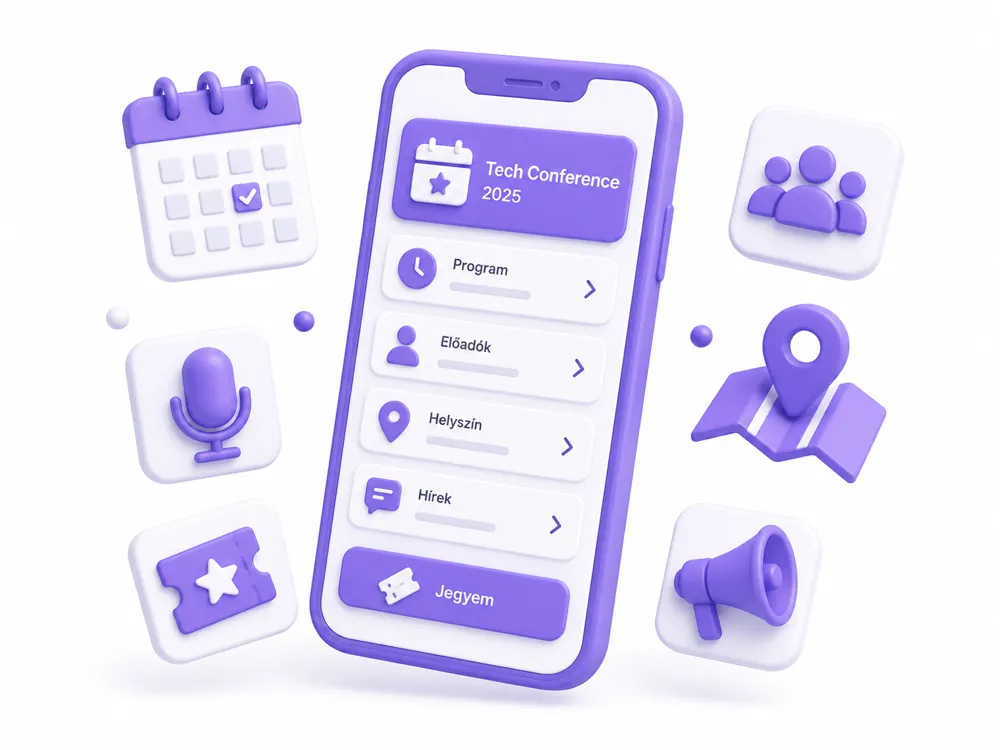 Rendezvény mobil applikáció — programok, beléptetés, networking — eClick  eClick Apps