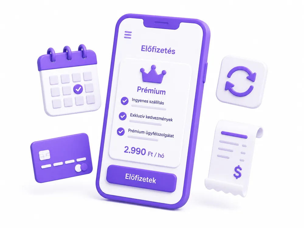 Subscription előfizetéses webshop fejlesztés — eClick  eClick Apps